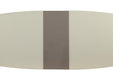Homelegance Glissand Dining Table in White & Gray 5599-71* - LasVegasFurnitureOnline.com
