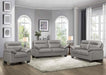 Homelegance Furniture Denizen Sofa in Gray 9537GRY-3 - LasVegasFurnitureOnline.com