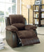 Homelegance Furniture Granley Reclining Chair in Chocolate 9700FCP-1 - LasVegasFurnitureOnline.com