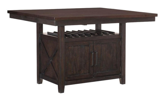 Homelegance Oxton Counter Height Table in Dark Cherry 5655-36* - LasVegasFurnitureOnline.com