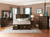 Homelegance Eunice Queen Platform Bed with Footboard Storage in Espresso 1844DC-1* - LasVegasFurnitureOnline.com