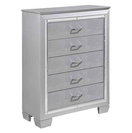 Homelegance Allura Chest in Silver 1916-9 - LasVegasFurnitureOnline.com
