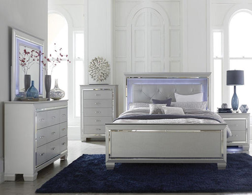 Homelegance Allura Mirror in Silver 1916-6 - LasVegasFurnitureOnline.com