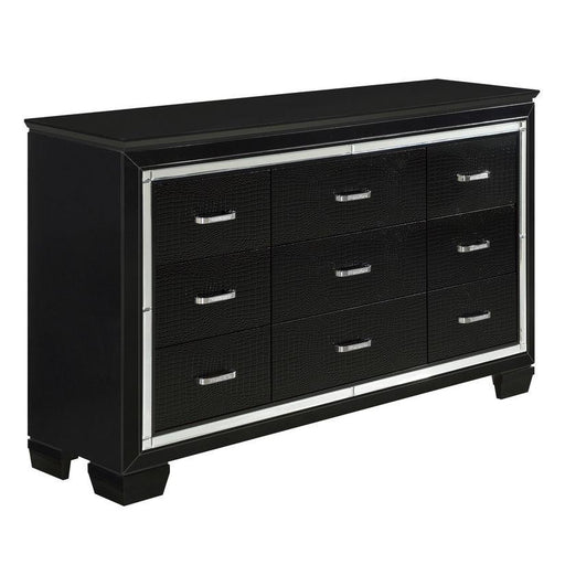 Homelegance Allura Dresser in Black 1916BK-5 - LasVegasFurnitureOnline.com