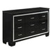 Homelegance Allura Dresser in Black 1916BK-5 - LasVegasFurnitureOnline.com