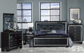 Homelegance Allura Mirror in Black 1916BK-6 - LasVegasFurnitureOnline.com