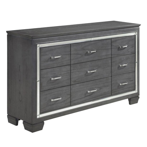 Homelegance Allura Dresser in Gray 1916GY-5 - LasVegasFurnitureOnline.com
