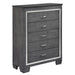 Homelegance Allura Chest in Gray 1916GY-9 - LasVegasFurnitureOnline.com