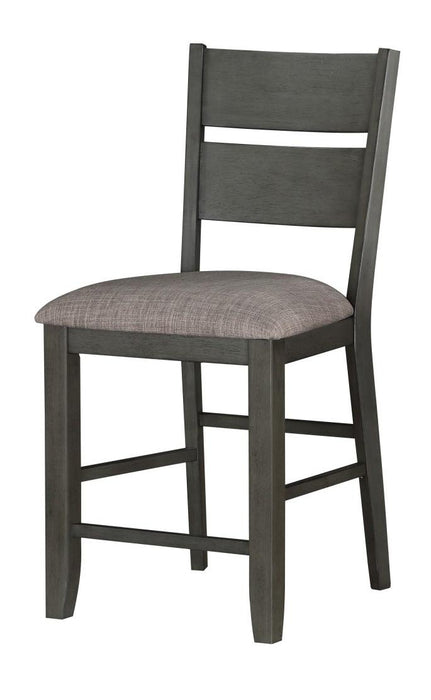 Homelegance Baresford Counter Height Chair in Gray (Set of 2) - LasVegasFurnitureOnline.com