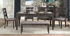 Homelegance Baresford Bench in Gray 5674-13 - LasVegasFurnitureOnline.com