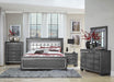 Homelegance Allura Mirror in Gray 1916GY-6 - LasVegasFurnitureOnline.com