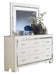 Homelegance Allura Mirror in White 1916W-6 - LasVegasFurnitureOnline.com