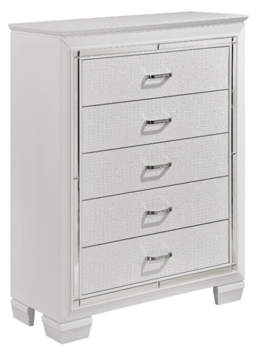 Homelegance Allura Chest in White 1916W-9 - LasVegasFurnitureOnline.com