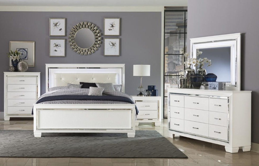 Homelegance Allura Chest in White 1916W-9 - LasVegasFurnitureOnline.com