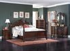 Homelegance Deryn Park Queen Poster Bed in Cherry 2243-1* - LasVegasFurnitureOnline.com