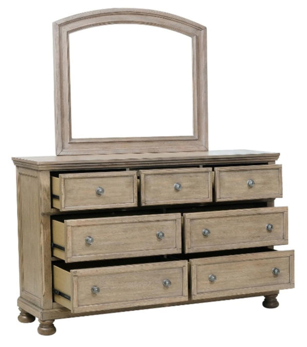 Homelegance Bethel Mirror in Gray 2259GY-6 - LasVegasFurnitureOnline.com