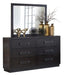 Homelegance Larchmont Mirror in Charcoal 5424-6 - LasVegasFurnitureOnline.com