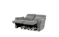 Homelegance Furniture Edition Power Double Lay Flat Reclining Loveseat in Dove Grey 9804DV-2PWH - LasVegasFurnitureOnline.com