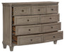 Homelegance Vermillion Dresser in Gray 5442-5 - LasVegasFurnitureOnline.com
