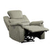 Homelegance Furniture Shola Power Reclining Chair in Gray - LasVegasFurnitureOnline.com