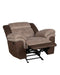 Homelegance Furniture Chai Glider Relcining Chair in 2 Tones - LasVegasFurnitureOnline.com