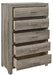 Homelegance Furniture Mandan 5 Drawer Chest in Weathered Gray 1910GY-9 - LasVegasFurnitureOnline.com
