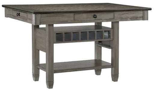 Homelegance Granby Counter Height Dining Table in Coffee and Antique Gray 5627GY-36* - LasVegasFurnitureOnline.com