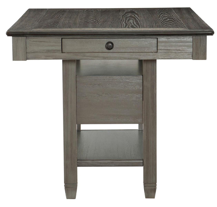 Homelegance Granby Counter Height Dining Table in Coffee and Antique Gray 5627GY-36* - LasVegasFurnitureOnline.com