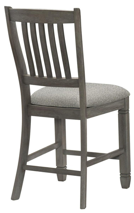 Homelegance Granby Counter Height Chair in Antique Gray (Set of 2) 5627GY-24 - LasVegasFurnitureOnline.com