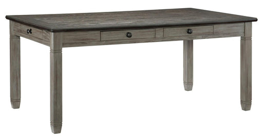 Homelegance Granby Dining Table in Coffee and Antique Gray 5627GY-72 - LasVegasFurnitureOnline.com