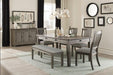 Homelegance Granby Dining Table in Coffee and Antique Gray 5627GY-72 - LasVegasFurnitureOnline.com