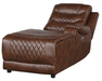 Homelegance Furniture Putnam Power Right Side Reclining Chaise with USB Port in Brown 9405BR-RCPW - LasVegasFurnitureOnline.com