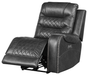 Homelegance Furniture Putnam Power Right Side Reclining Chair with USB Port in Gray 9405GY-RRPW - LasVegasFurnitureOnline.com