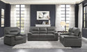 Homelegance Furniture Michigan Loveseat in Dark Gray 9407DG-2 - LasVegasFurnitureOnline.com