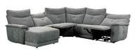 Homelegance Furniture Tesoro Left Side Chaise in Dark Gray 9509DG-5L - LasVegasFurnitureOnline.com