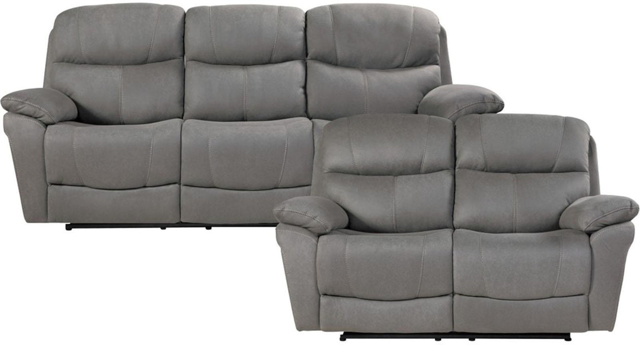 Homelegance Furniture Longvale Double Reclining Sofa with Power Headrests - LasVegasFurnitureOnline.com