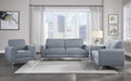 Homelegance Furniture Venture Chair in Blue - LasVegasFurnitureOnline.com