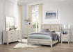 Homelegance Furniture Quinby Mirror in Light Brown 1525-6 - LasVegasFurnitureOnline.com