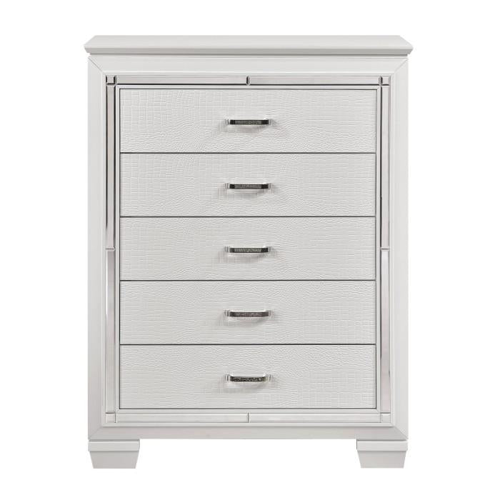 Allura Chest in White 1916W-9 - LasVegasFurnitureOnline.com