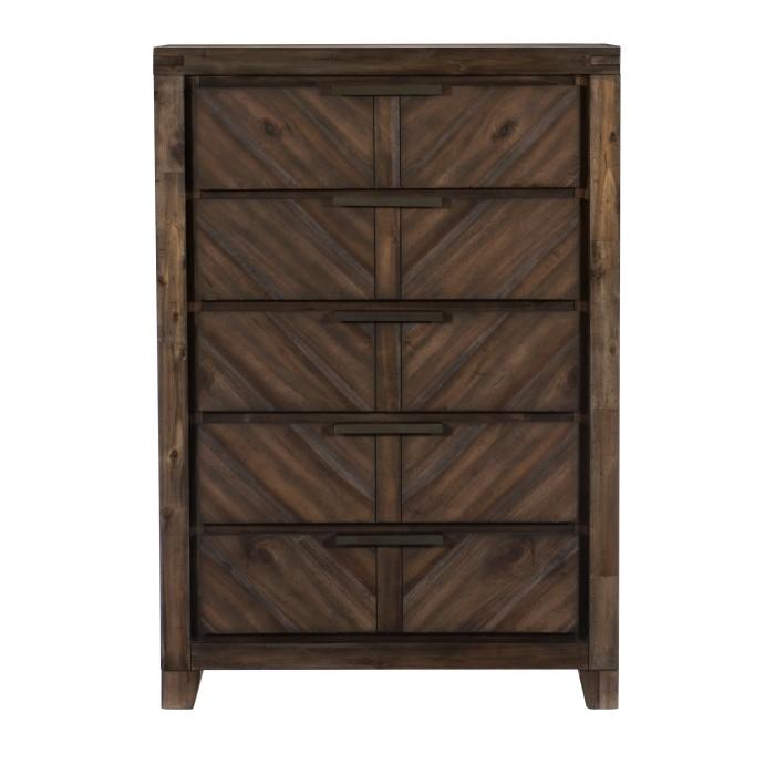 Parnell Chest in Rustic Cherry 1648-9 - LasVegasFurnitureOnline.com
