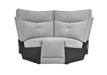 Tesoro 6pc Sectional w/ Right Chaise in Mist Gray - LasVegasFurnitureOnline.com