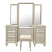 Celandine Vanity Dresser with Mirror in Silver 1928-15 - LasVegasFurnitureOnline.com