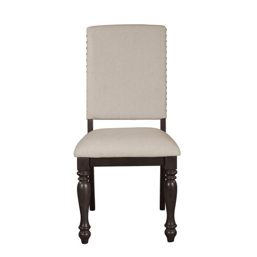 Begonia Side Chair in Gray (Set of 2) - LasVegasFurnitureOnline.com