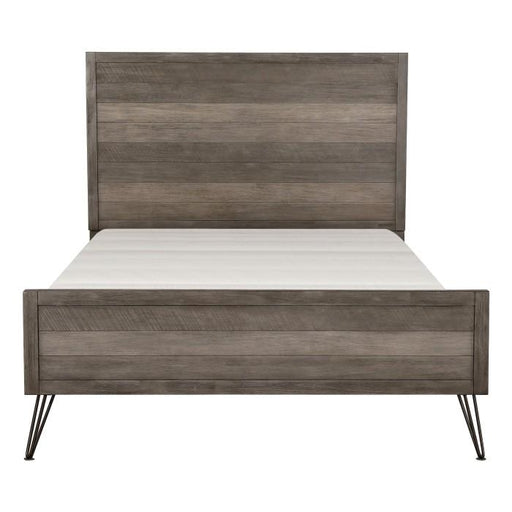 Urbanite Full Panel Bed in Tri-tone Gray 1604F-1 - LasVegasFurnitureOnline.com