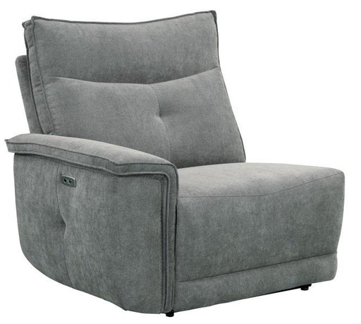 Tesoro Power Left Side Reclining Chair in Dark Gray 9509DG-LRPWH - LasVegasFurnitureOnline.com