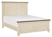 Weaver Queen Panel Bed in Antique White 1626-1 - LasVegasFurnitureOnline.com