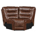 Putnam Corner Seat in Brown 9405BR-CR - LasVegasFurnitureOnline.com