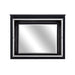 Allura Mirror in Black 1916BK-6 - LasVegasFurnitureOnline.com