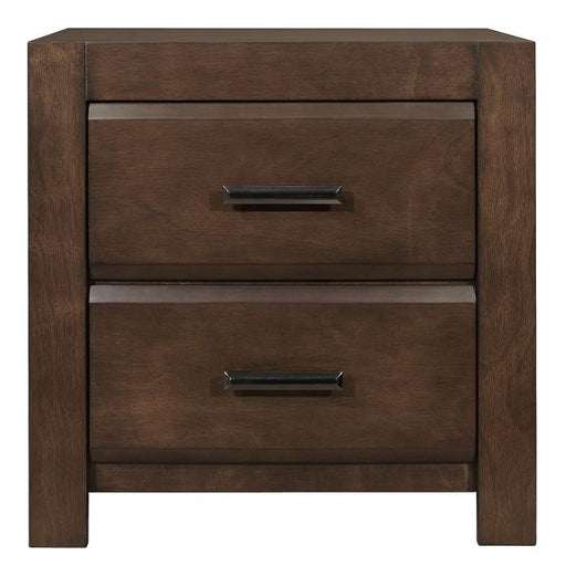 Erwan 2 Drawer Nightstand in Dark Walnut 1961-4 - LasVegasFurnitureOnline.com