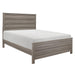 Waldorf Queen Panel Bed in Dark Gray 1902-1 - LasVegasFurnitureOnline.com